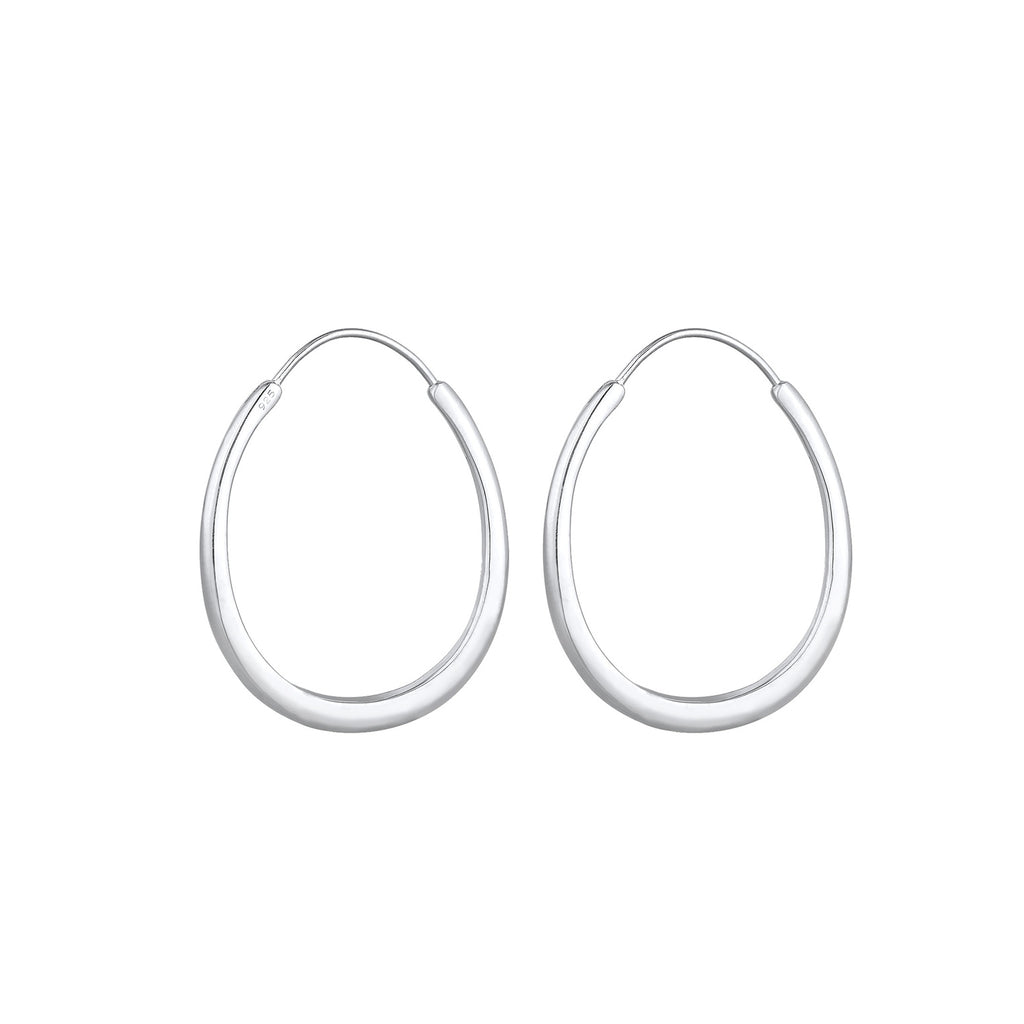 Silber - Elli | Creole | 925er Sterling Silber