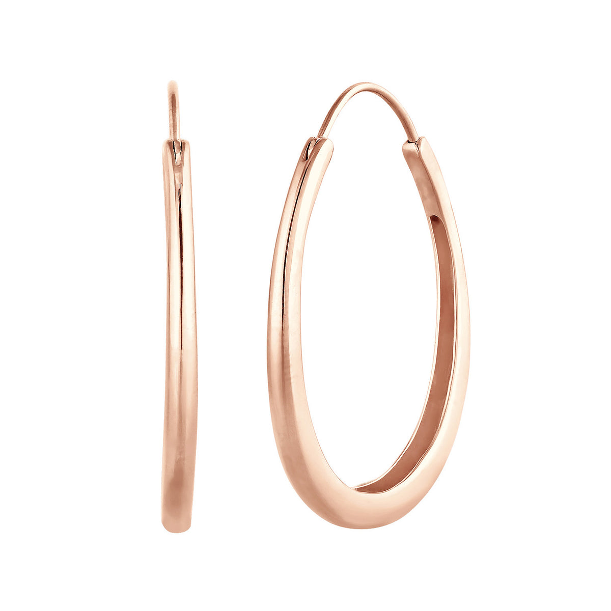 Roségold - Elli | Creole | 925 Sterling Silber Rosegold