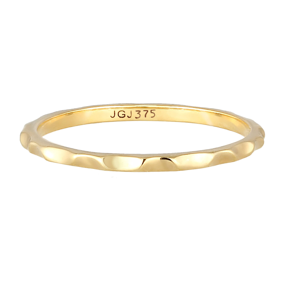 Gold - Elli PREMIUM | Ring Geo | 375 Gelbgold