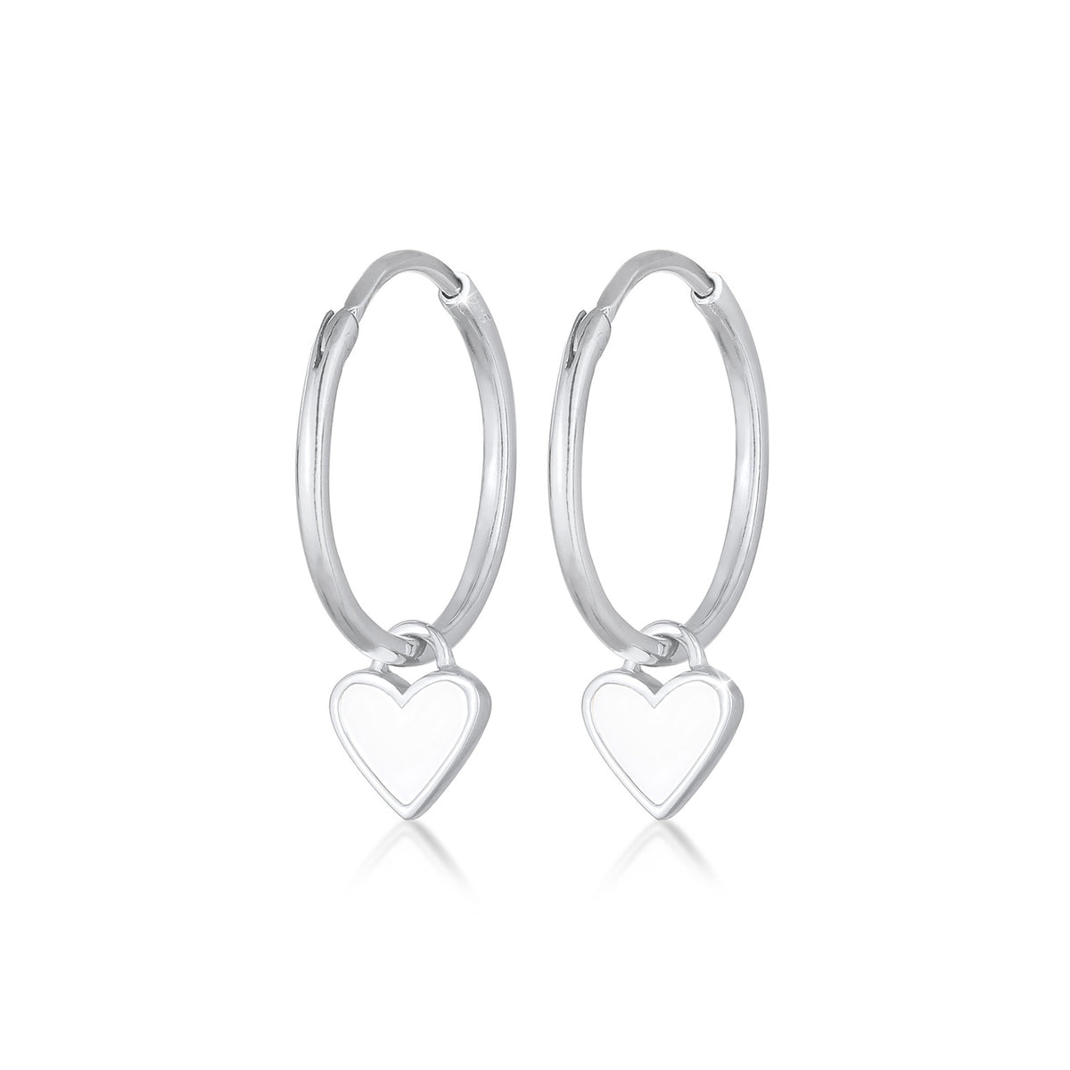 Silber - Elli | Creole | 925er Sterling Silber