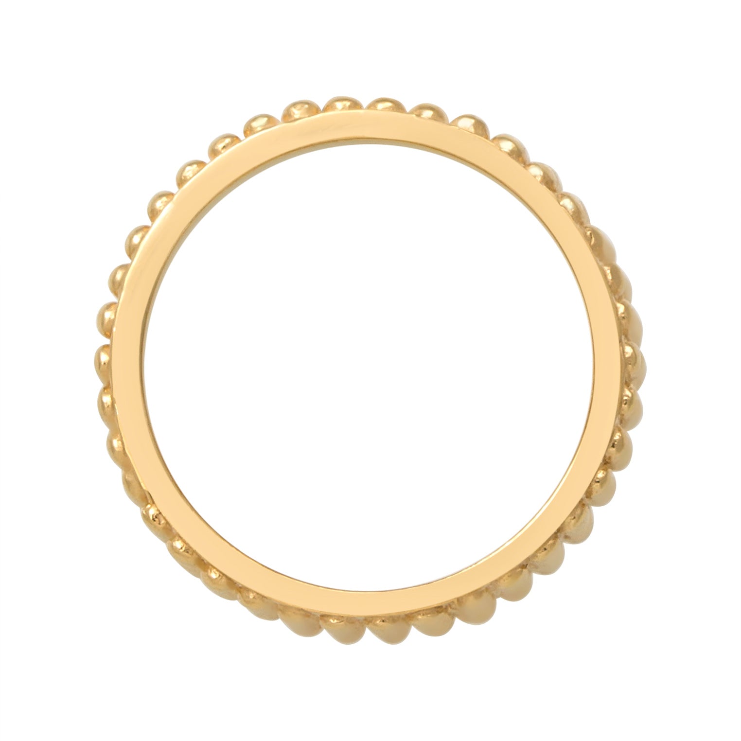 Gold - Elli | Bandring | 925 Sterling Silber vergoldet