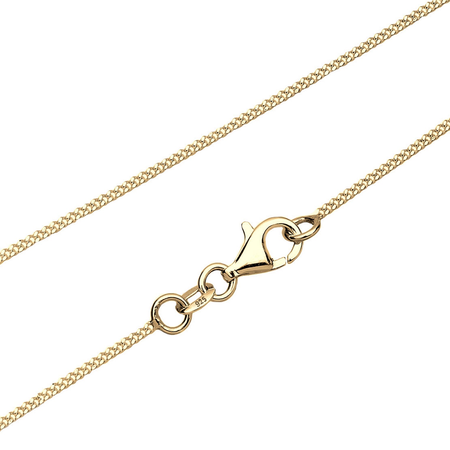 Gold - Elli | Halskette Flügel Basic | 925 Sterling Silber vergoldet