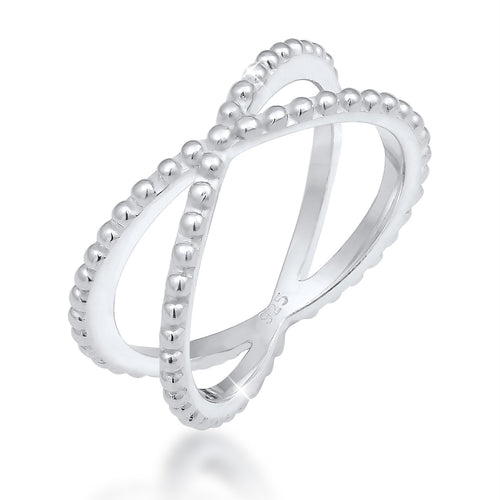 Silber - Elli | Ring Kugel | 925er Sterling Silber