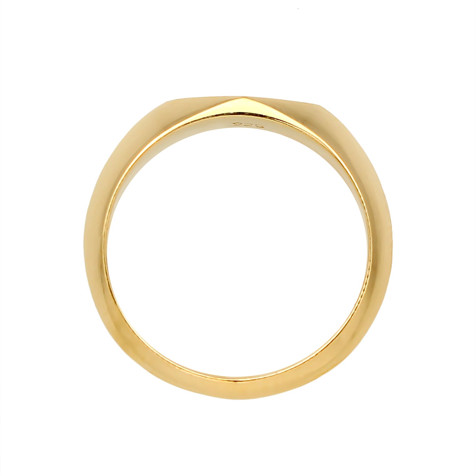 Gold - Elli | Pinky Ring | 925 Sterling Silber vergoldet