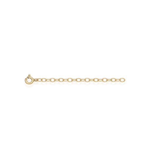 Gold - Elli | Glieder-Verlängerungskettchen | 925 Sterling Silber vergoldet