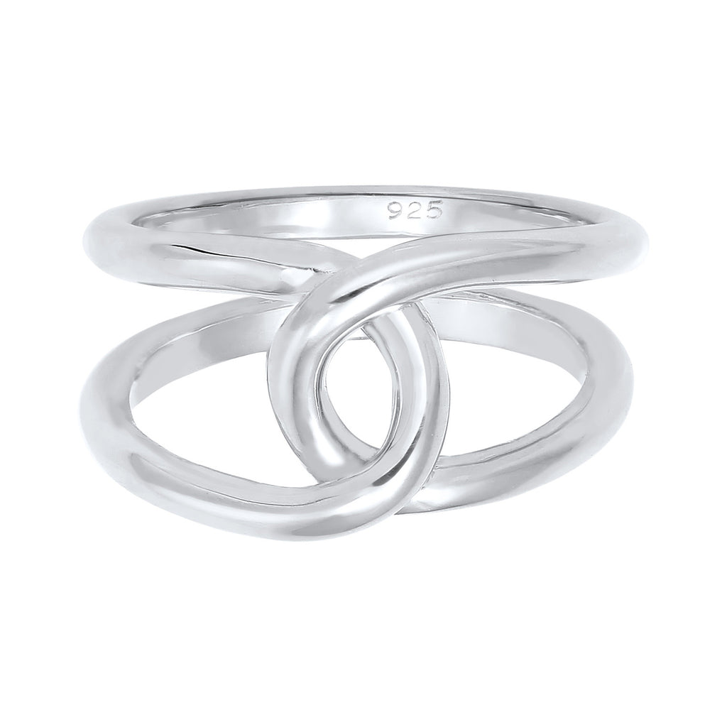 Silber - Elli | Ring Knoten | 925er Sterling Silber