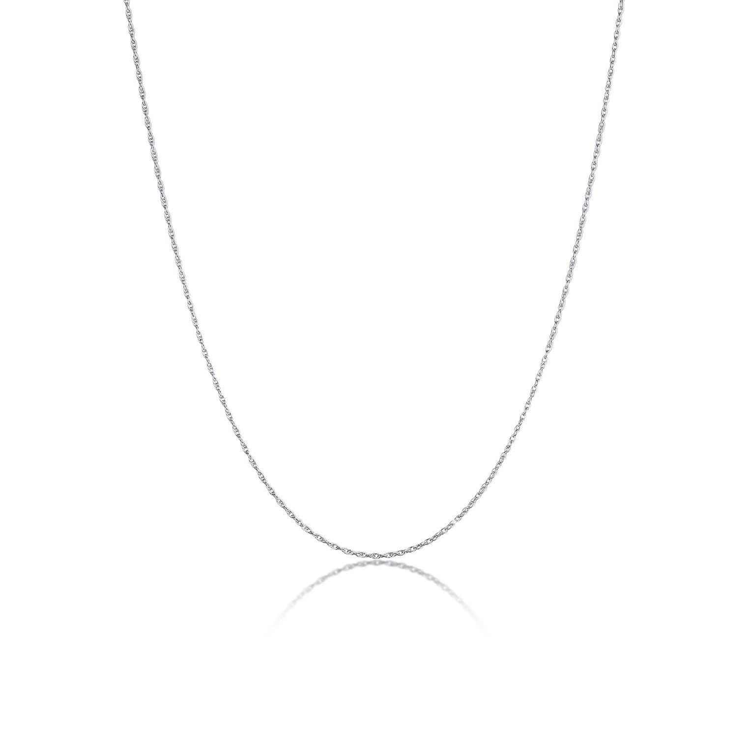 Silber - Elli | Halskette Gedreht Fein | 925er Sterling Silber