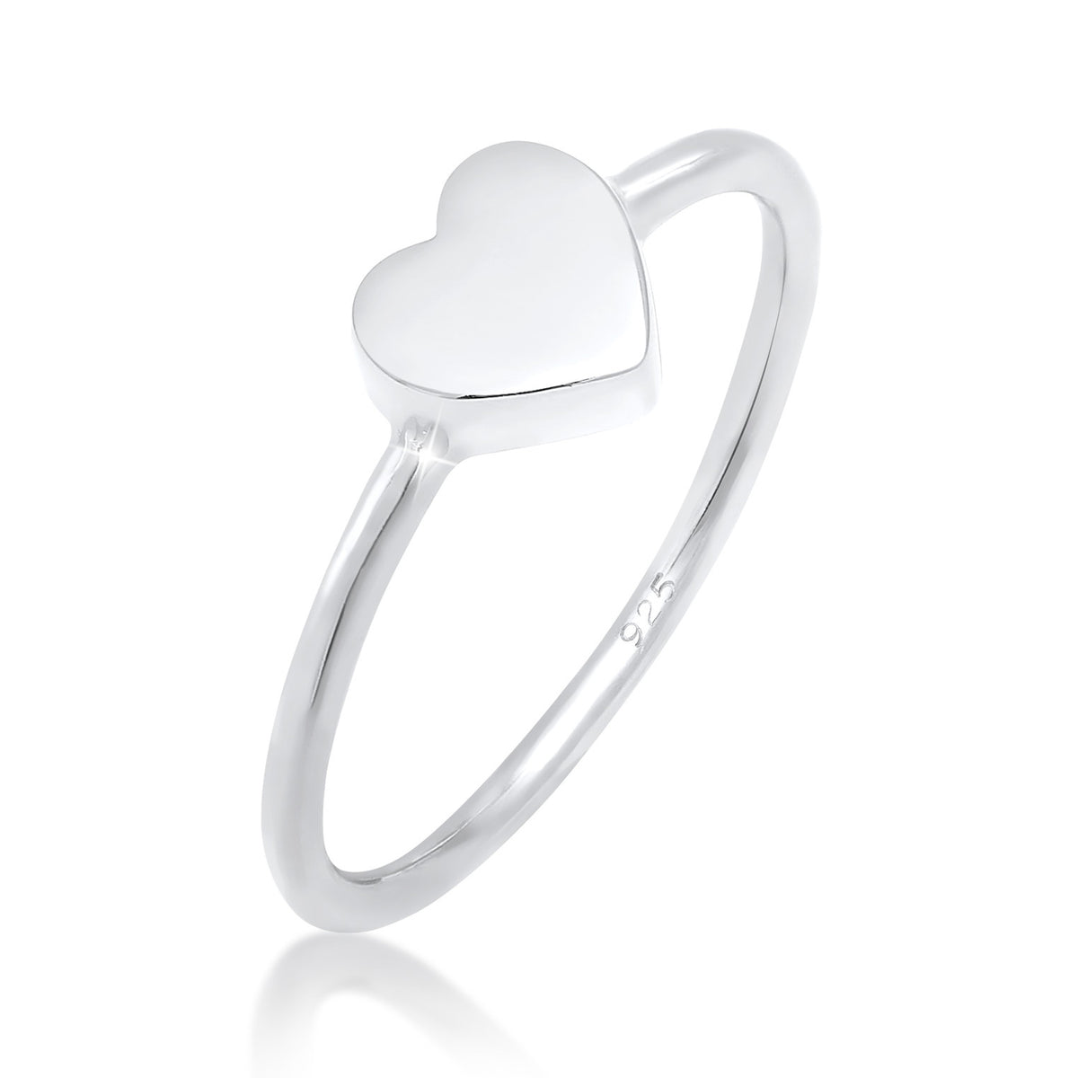 Silber - Elli | Ring Herz | 925er Sterling Silber