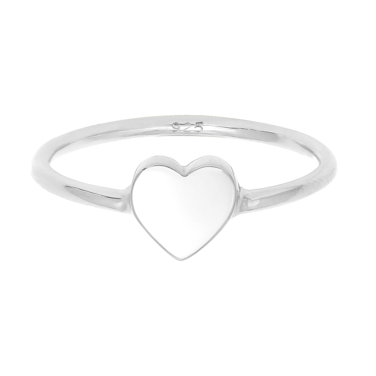 Silber - Elli | Ring Herz | 925er Sterling Silber