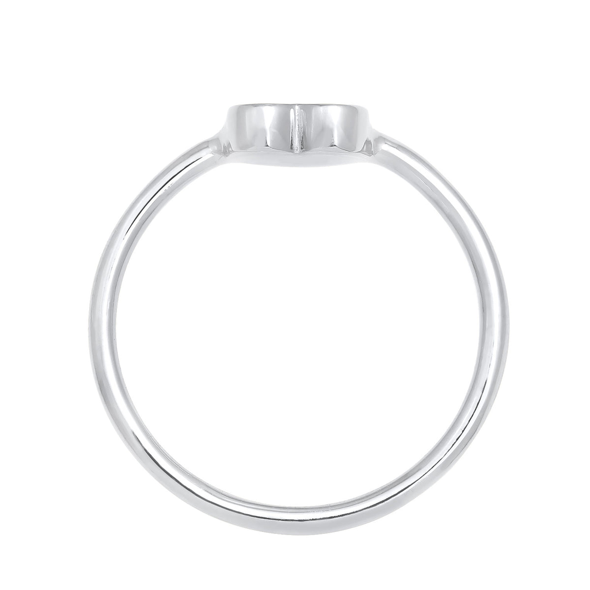 Silber - Elli | Ring Herz | 925er Sterling Silber