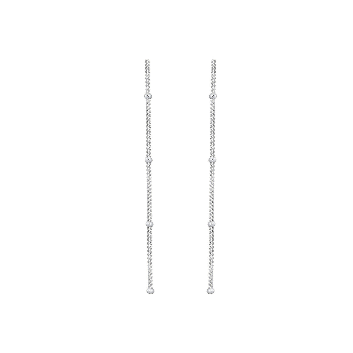 Silber - Elli | Kugel-Ohrhänger Geo | 925er Sterling Silber
