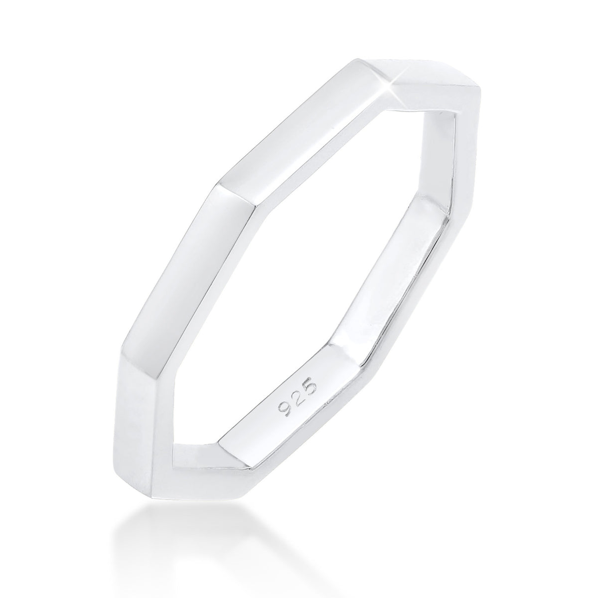 Silber - Elli | Ring Geo | 925er Sterling Silber