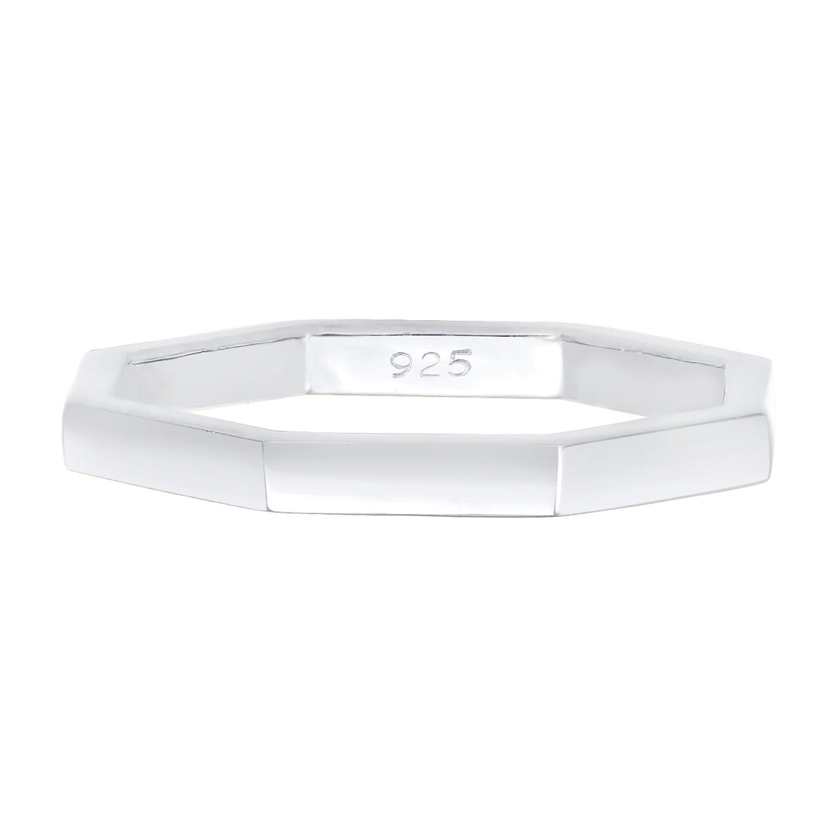 Silber - Elli | Ring Geo | 925er Sterling Silber