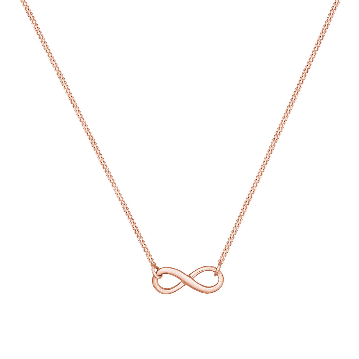 Roségold - Elli | Halskette Infinity | 925 Sterling Silber Rosegold