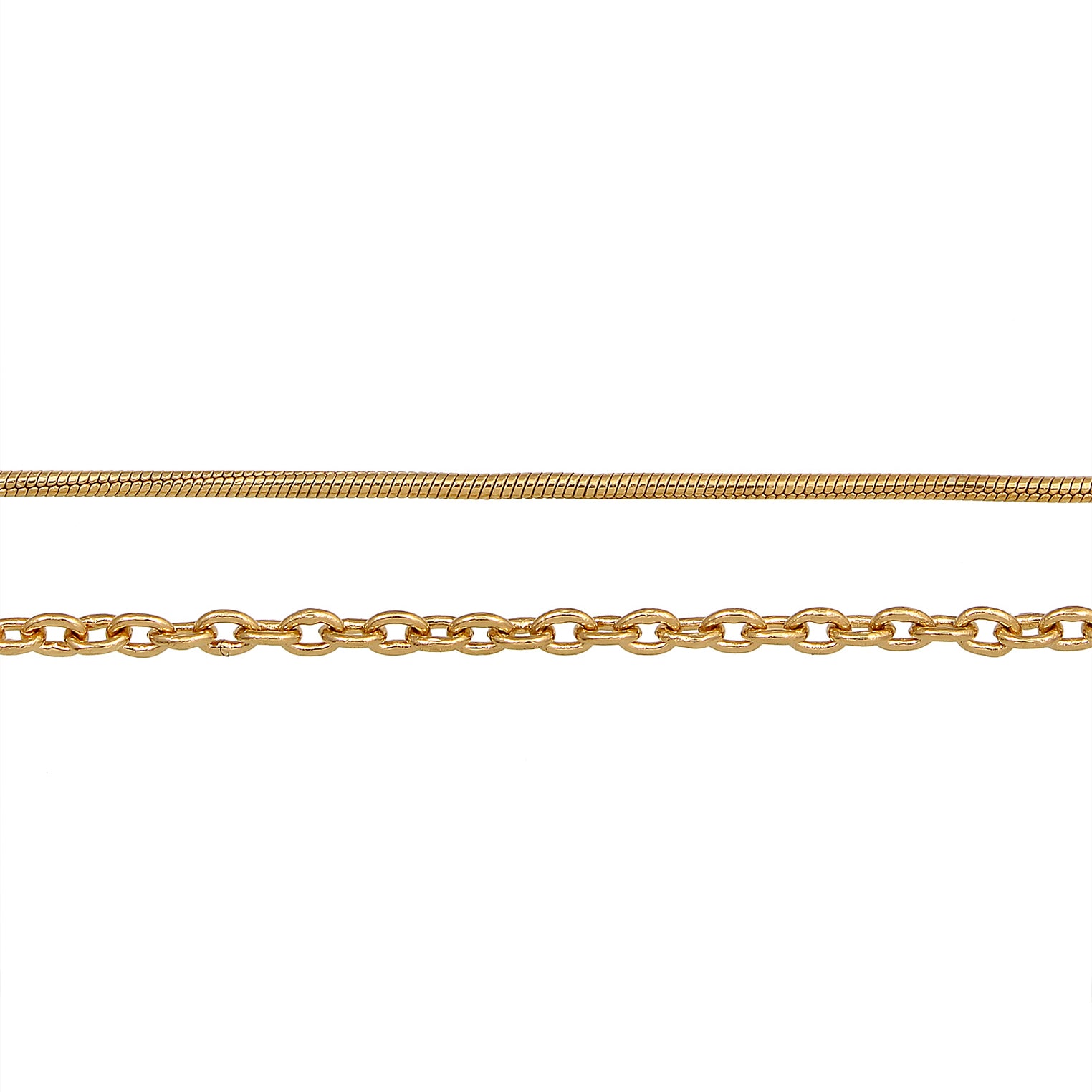 Gold - Elli | Choker | 925 Sterling Silber vergoldet