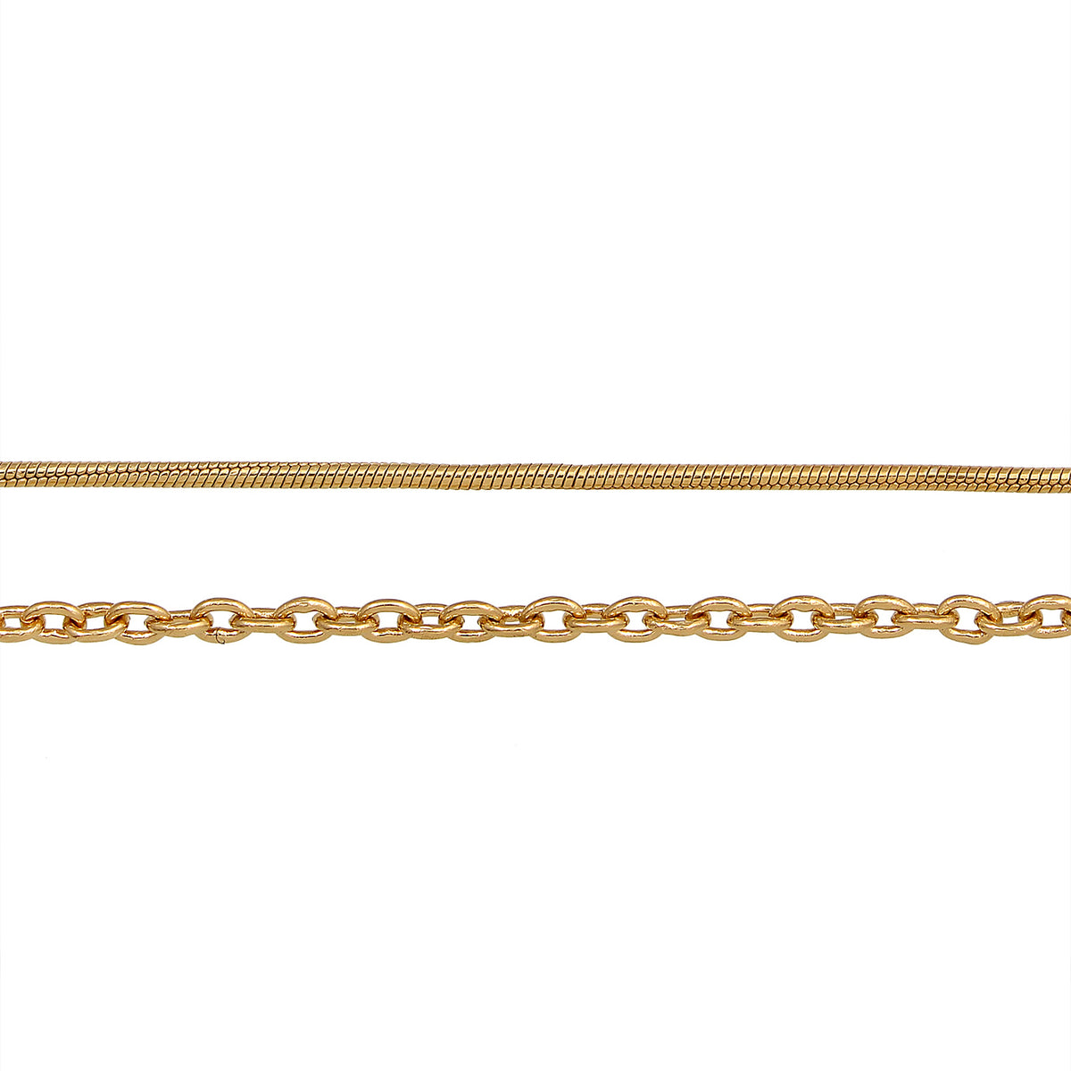 Gold - Elli | Choker | 925 Sterling Silber vergoldet