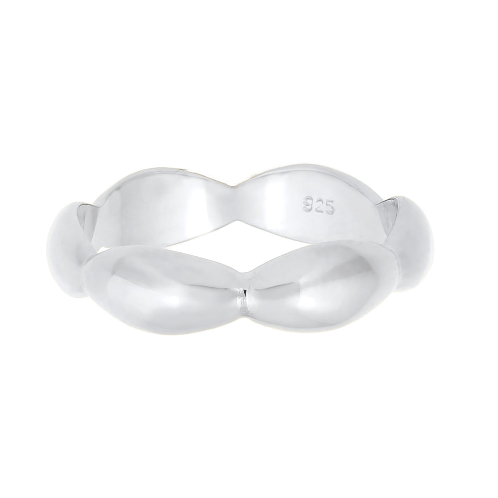 Silber - Elli | Ring Kugel | 925er Sterling Silber