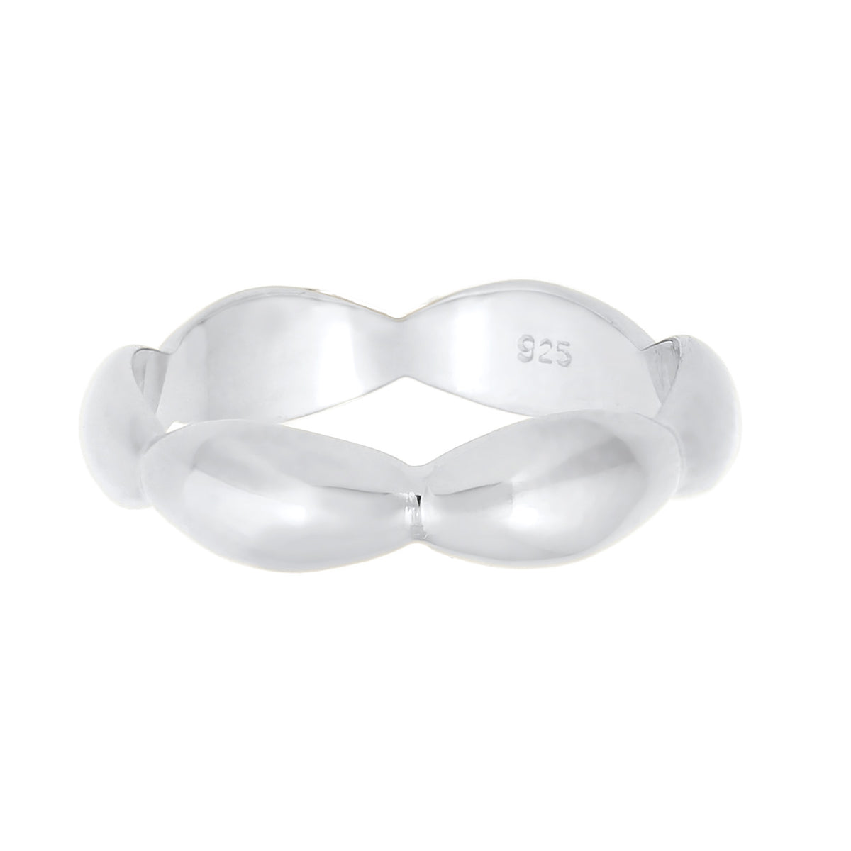 Silber - Elli | Ring Kugel | 925er Sterling Silber