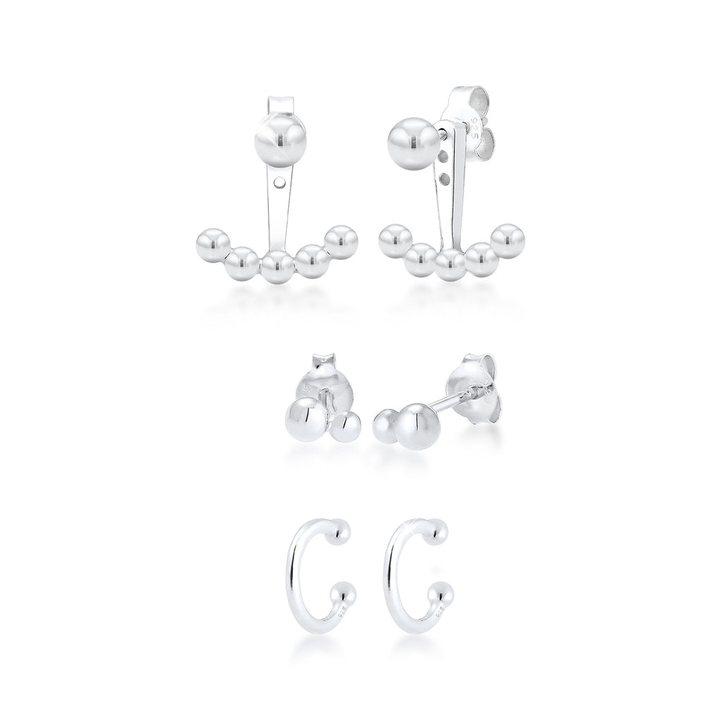 Silber - Elli | Ear Jacket | 925er Sterling Silber