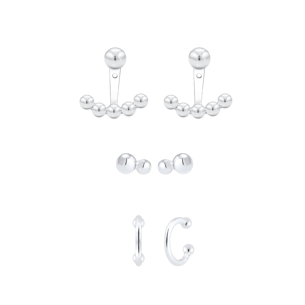 Silber - Elli | Ear Jacket | 925er Sterling Silber