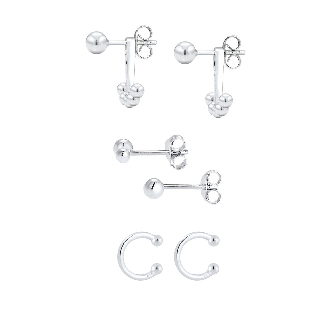 Silber - Elli | Ear Jacket | 925er Sterling Silber