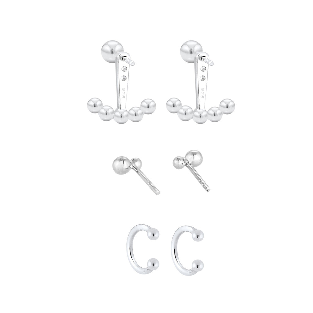 Silber - Elli | Ear Jacket | 925er Sterling Silber