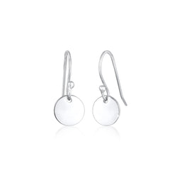 Silber - Elli | Ohrhänger Geo | 925er Sterling Silber