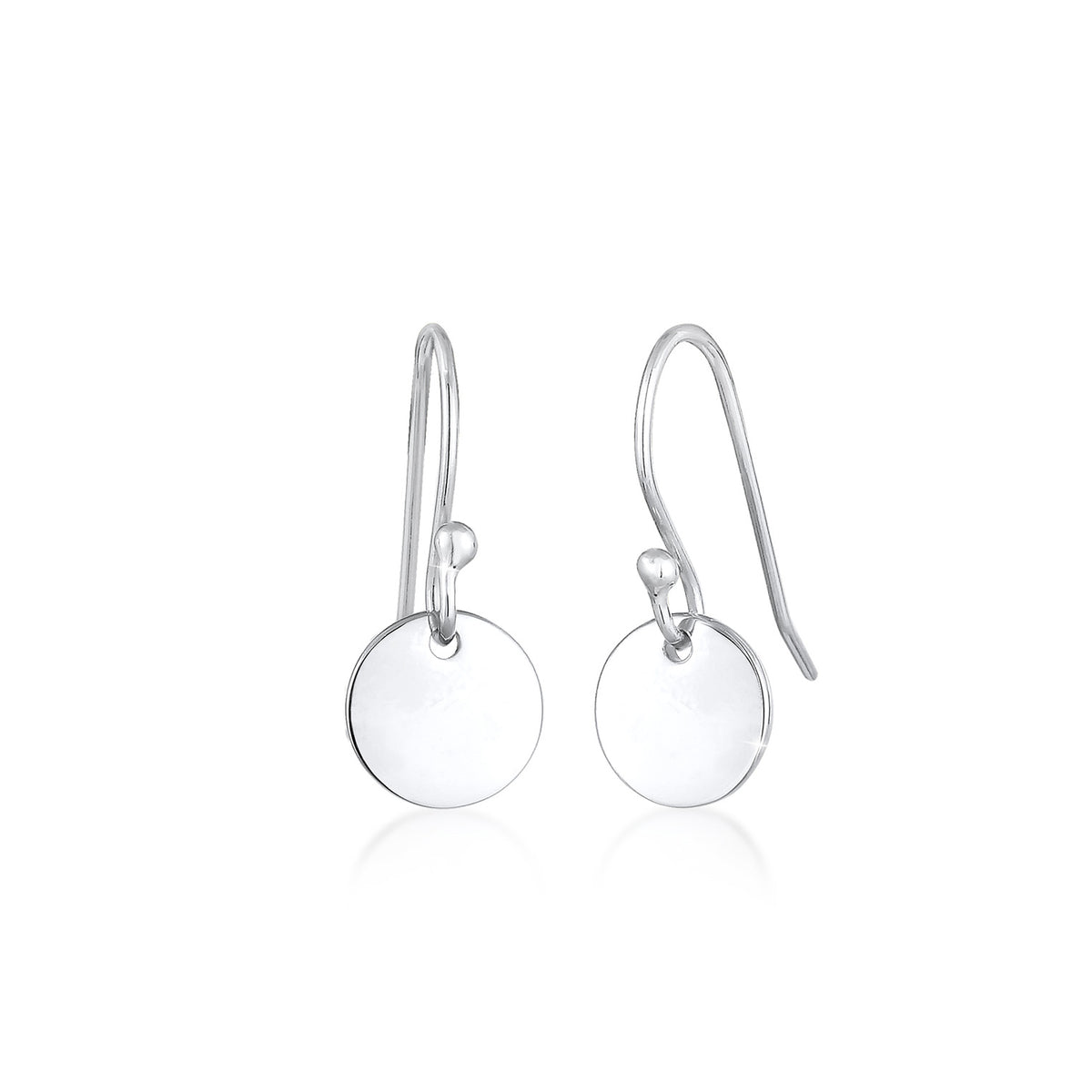 Silber - Elli | Ohrhänger Geo | 925er Sterling Silber