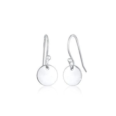 Silber - Elli | Ohrhänger Geo | 925er Sterling Silber