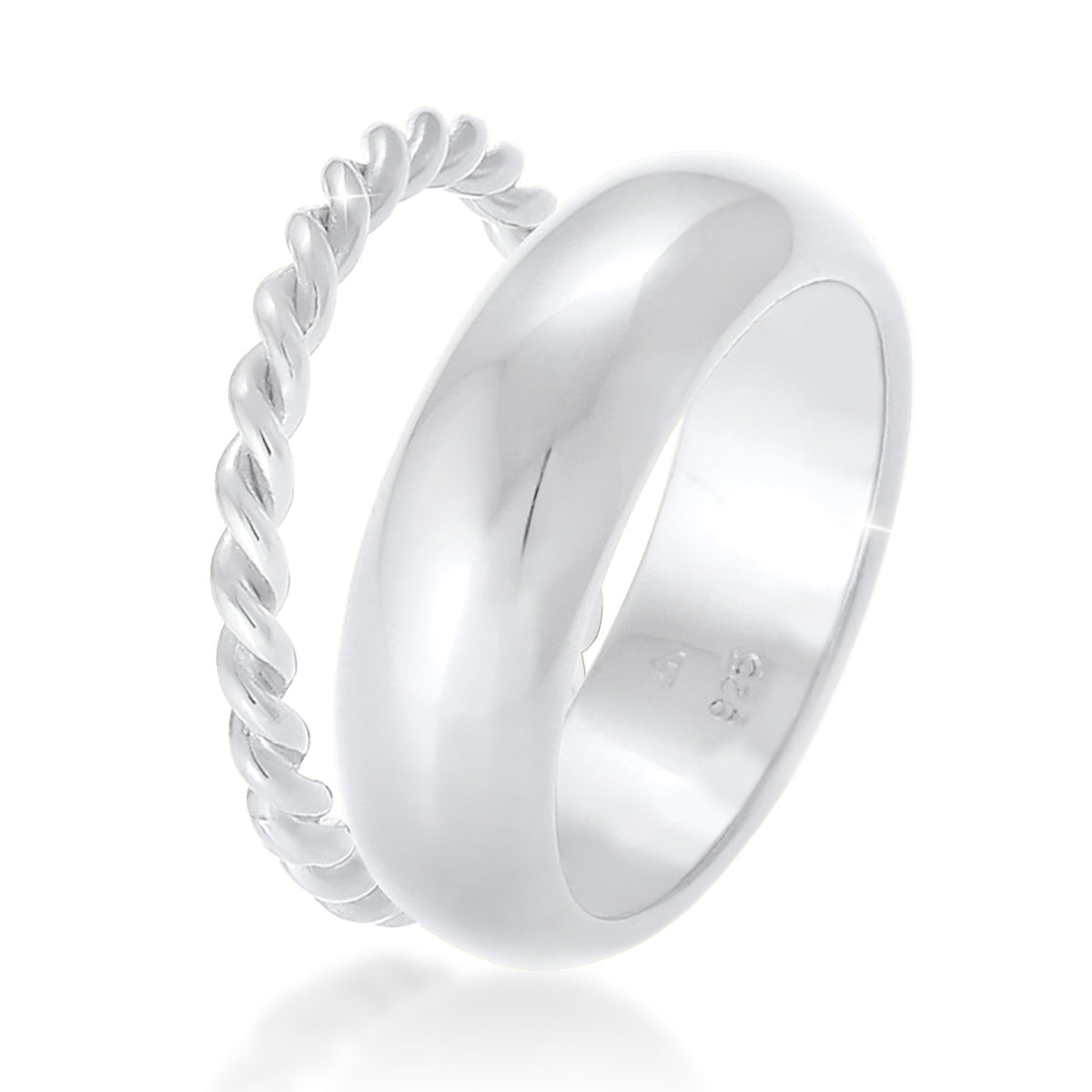 Silber - Elli PREMIUM | Bandring | 925er Sterling Silber