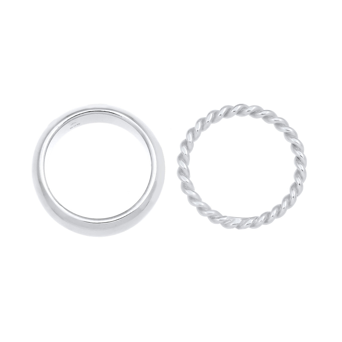 Silber - Elli PREMIUM | Bandring | 925er Sterling Silber