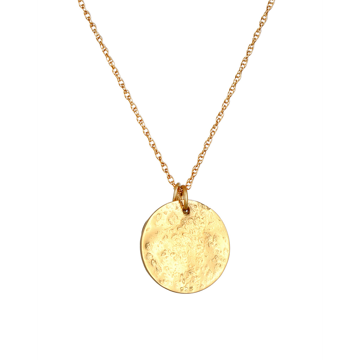 Gold - Elli PREMIUM | Halskette | Quarz (Grün) | 925 Sterling Silber vergoldet