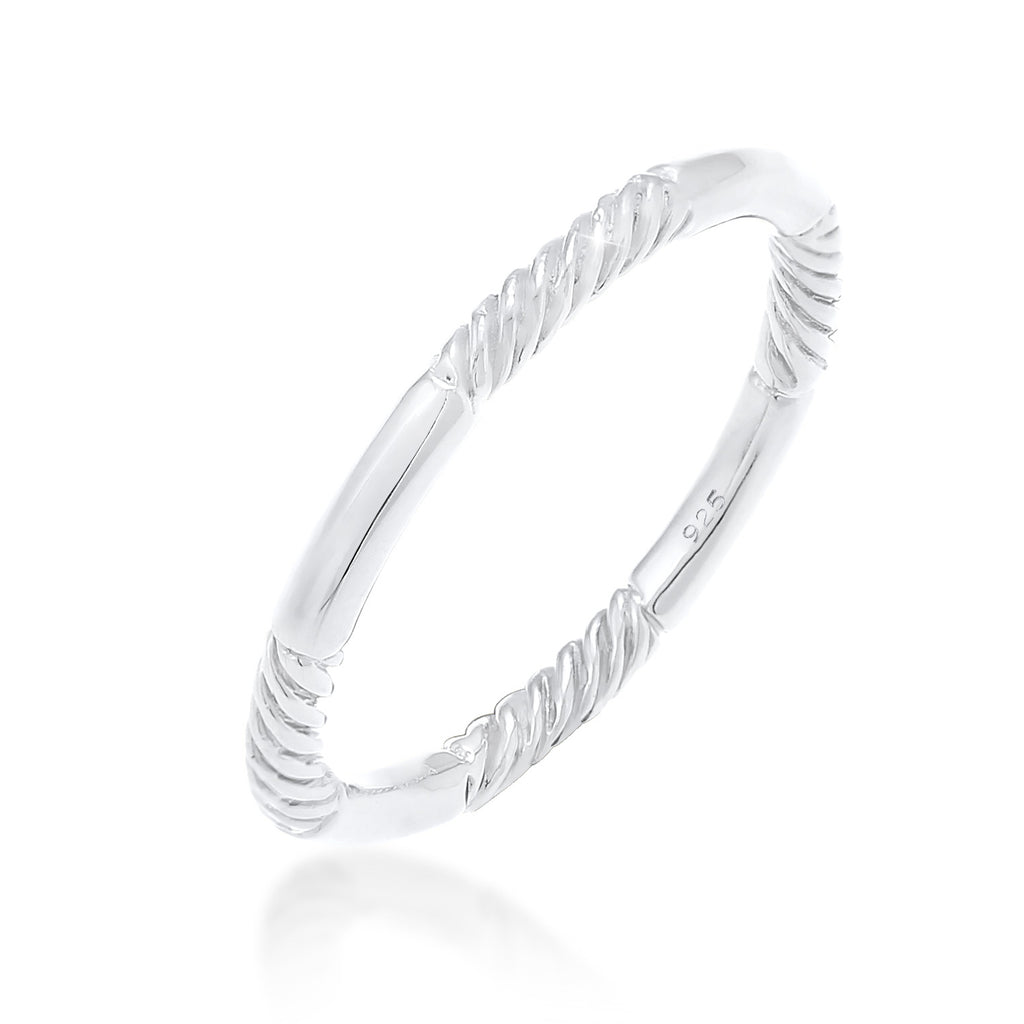 Silber - Elli | Bandring | 925er Sterling Silber