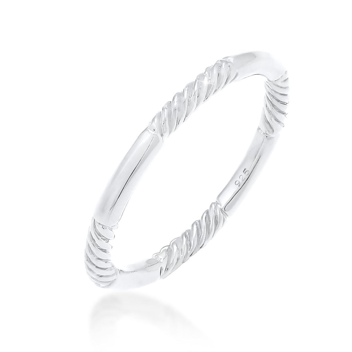 Silber - Elli | Bandring | 925er Sterling Silber