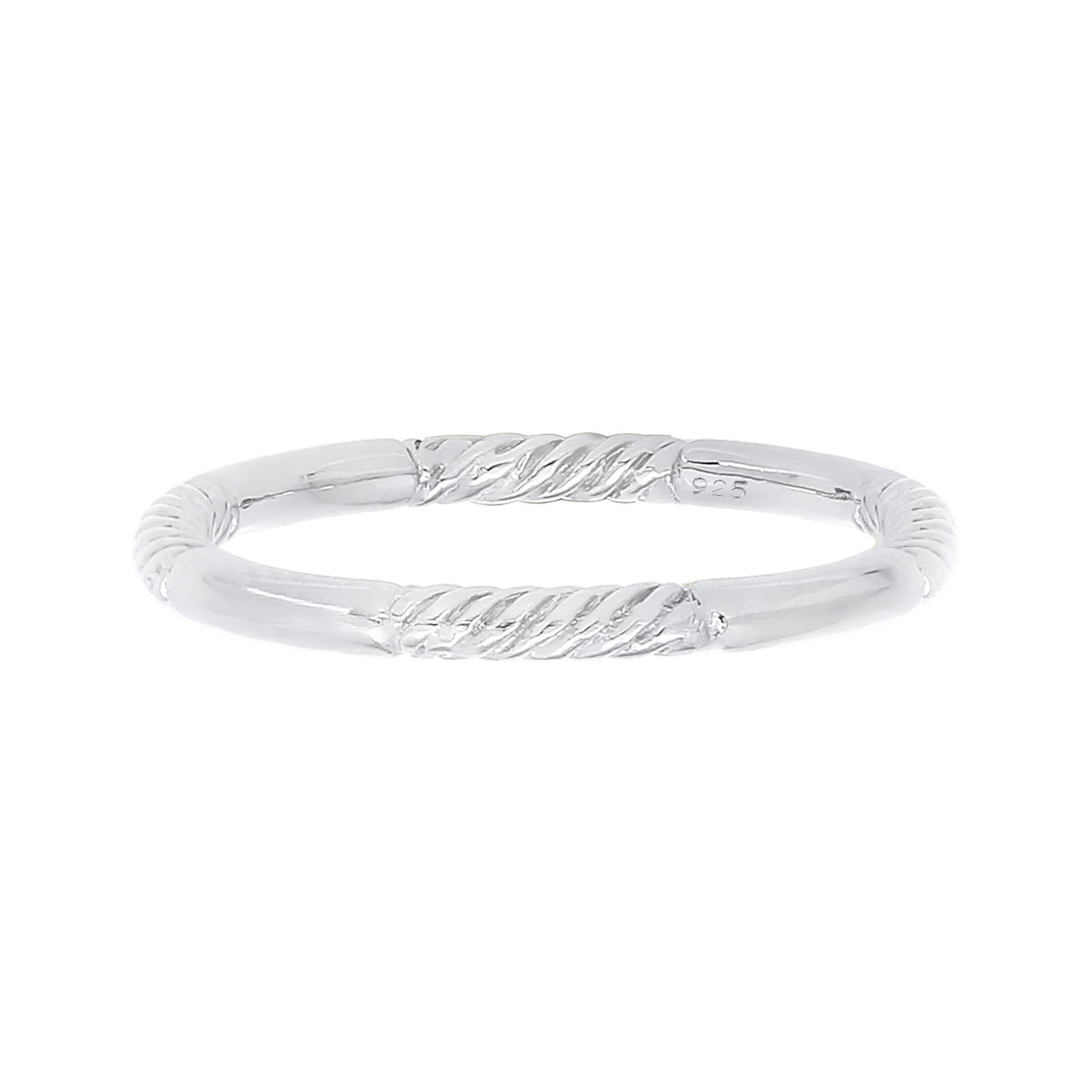 Silber - Elli | Bandring | 925er Sterling Silber