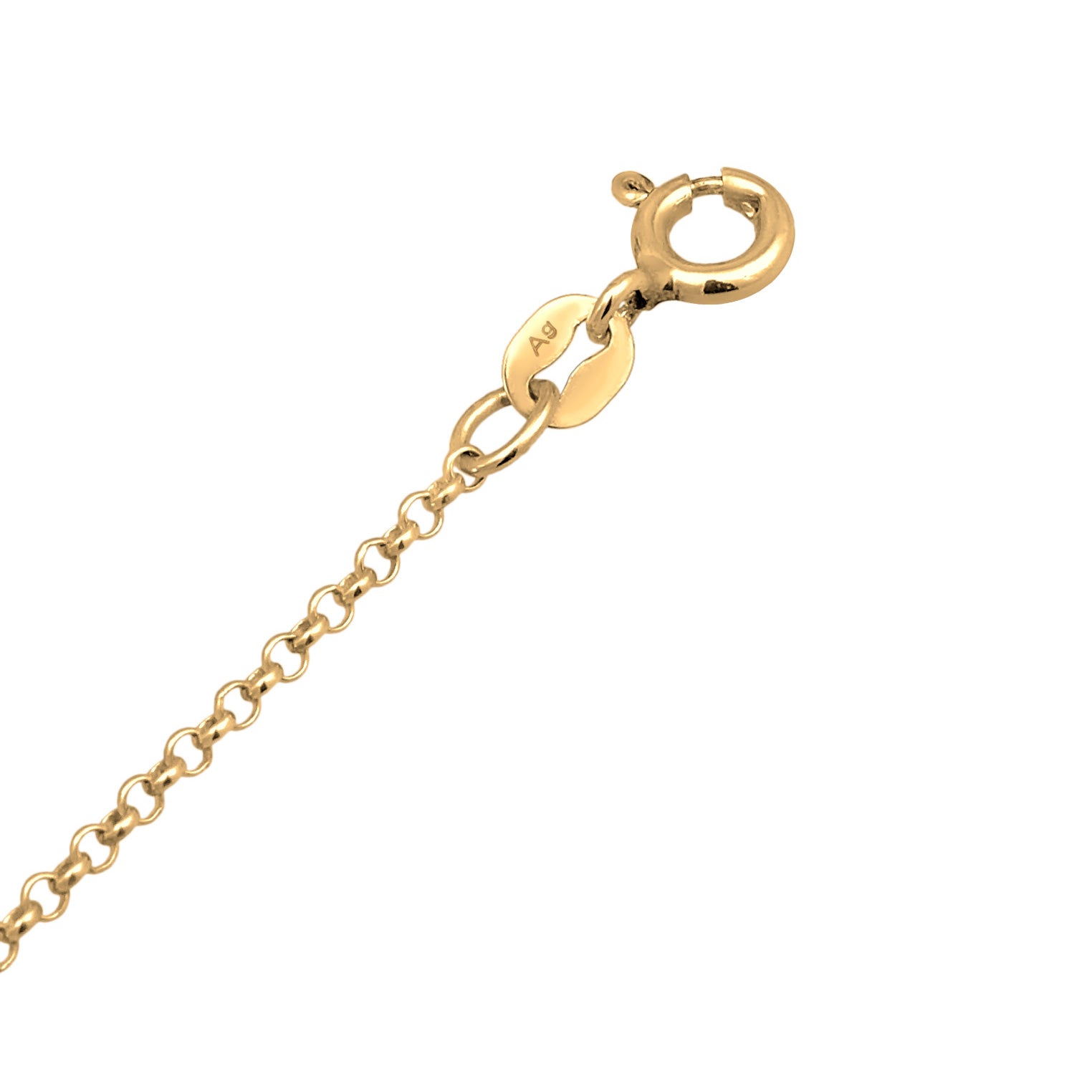 Gold - Elli | Armband Notenschlüssel | 925 Sterling Silber vergoldet