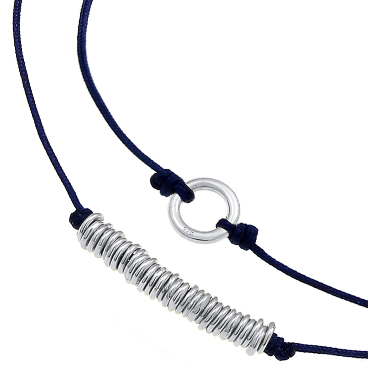 Silber - Elli | Armbandset Kreis | 925er Sterling Silber