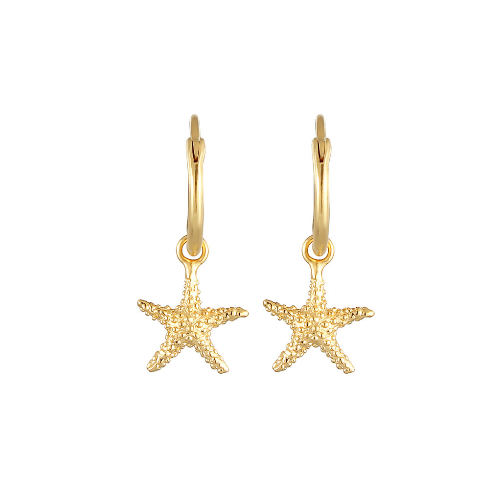 Gold - Elli | Earcuff | 925 Sterling Silber vergoldet