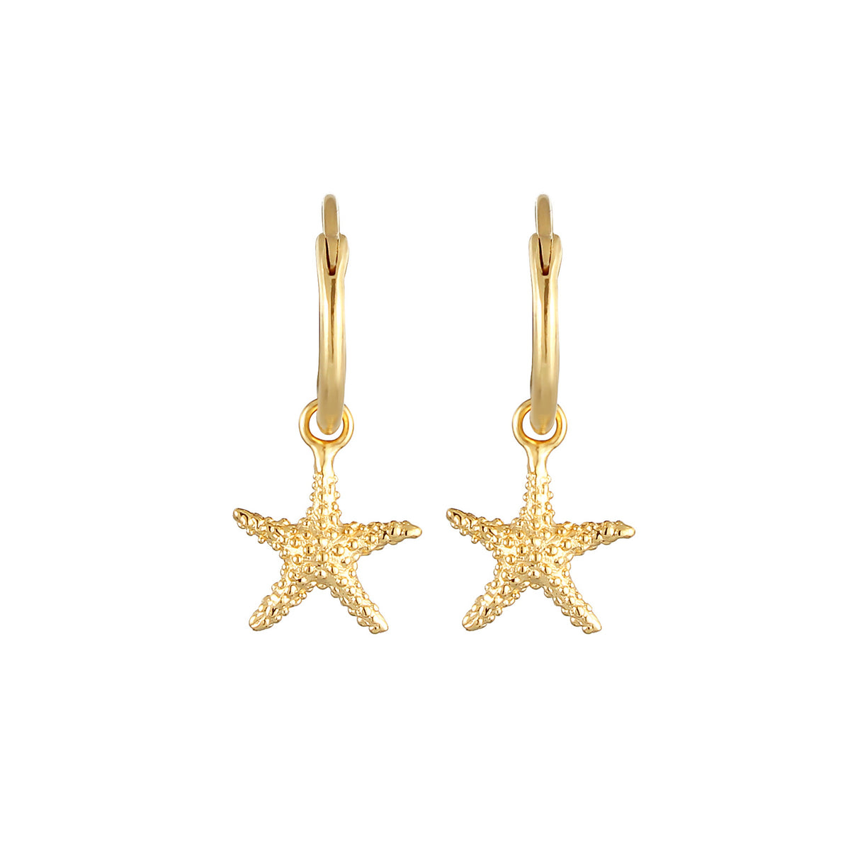 Gold - Elli | Earcuff | 925 Sterling Silber vergoldet