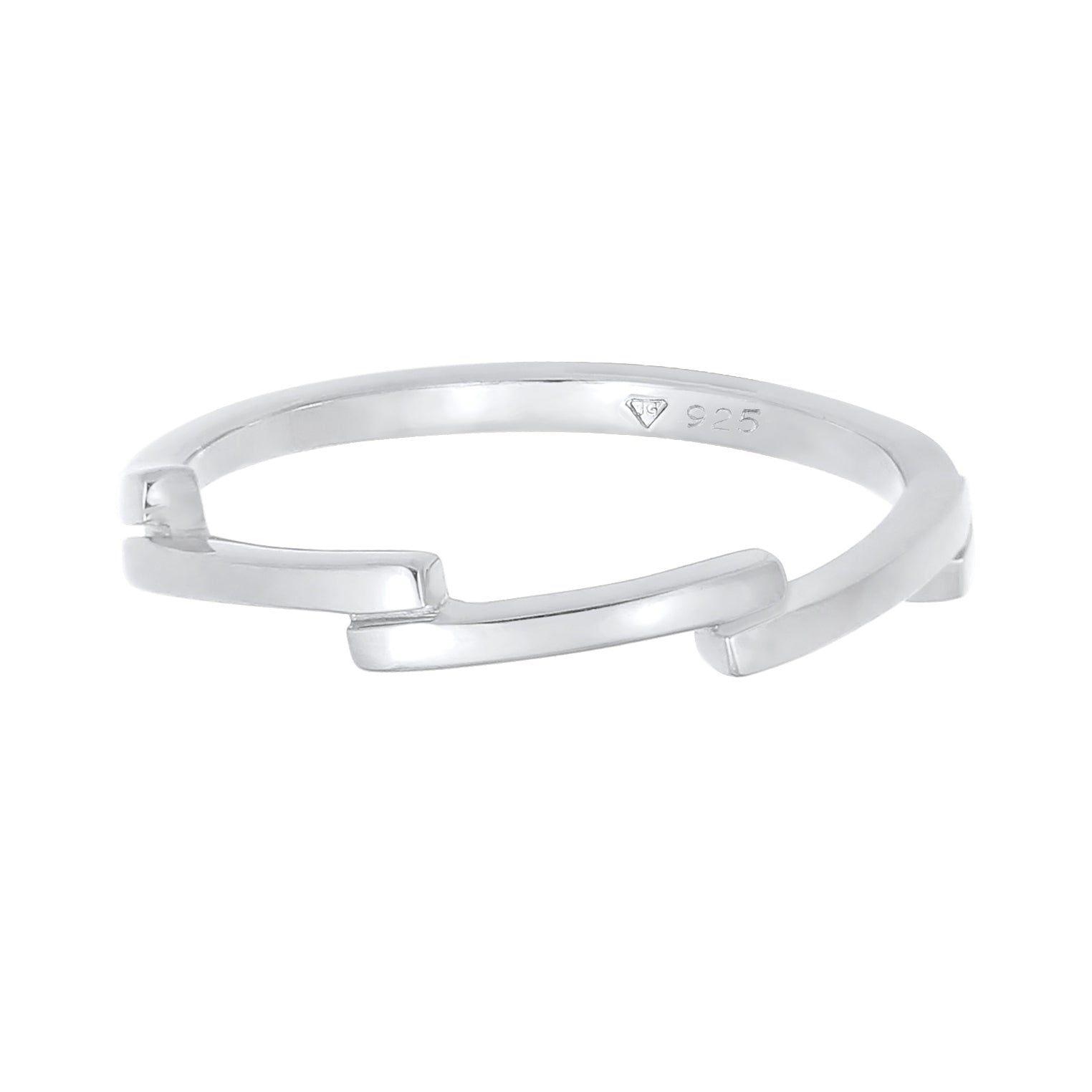 Silber - Elli | Ring Geo | 925er Sterling Silber