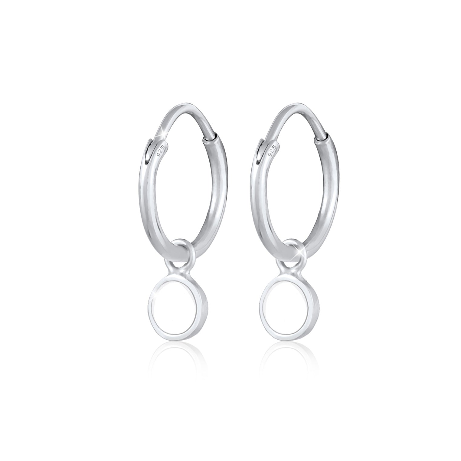 Silber - Elli | Creole | 925er Sterling Silber