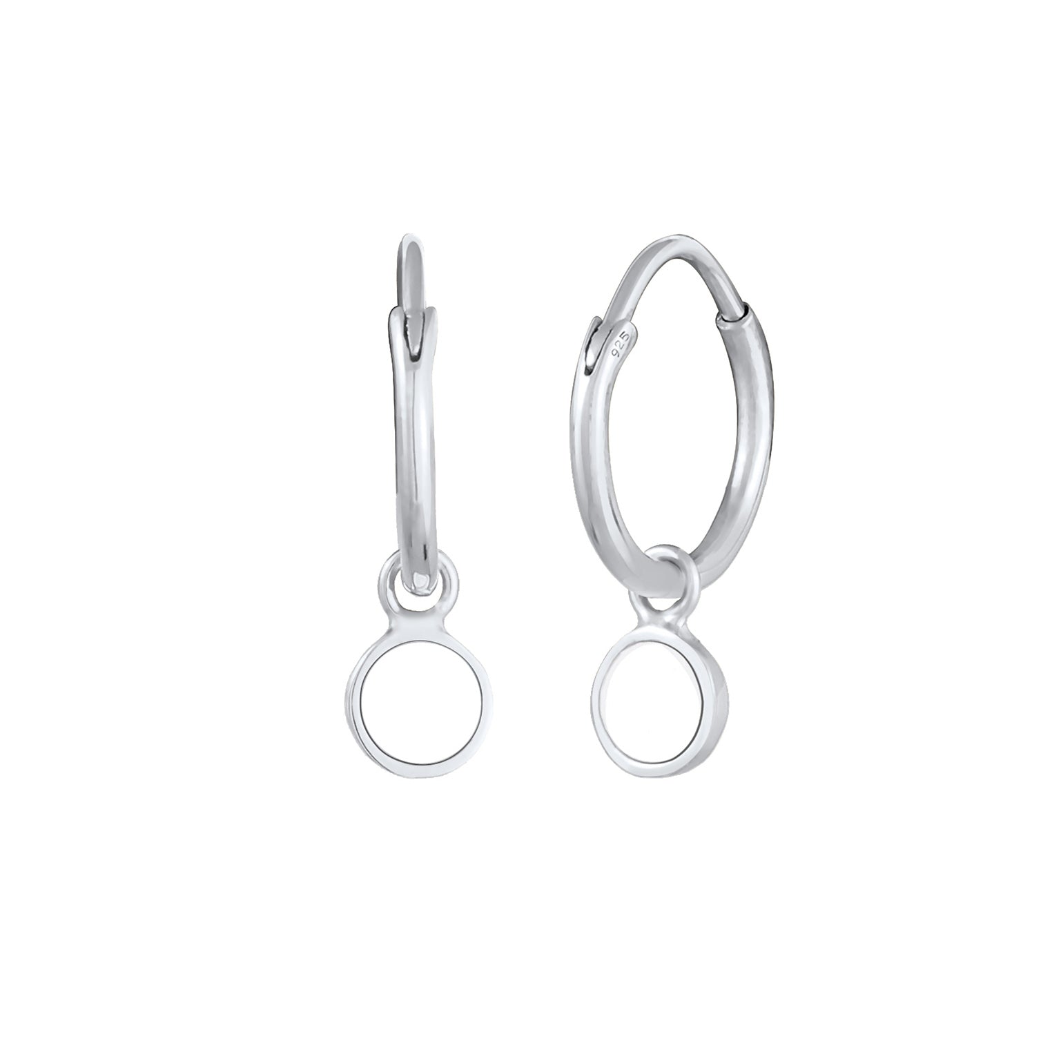 Silber - Elli | Creole | 925er Sterling Silber