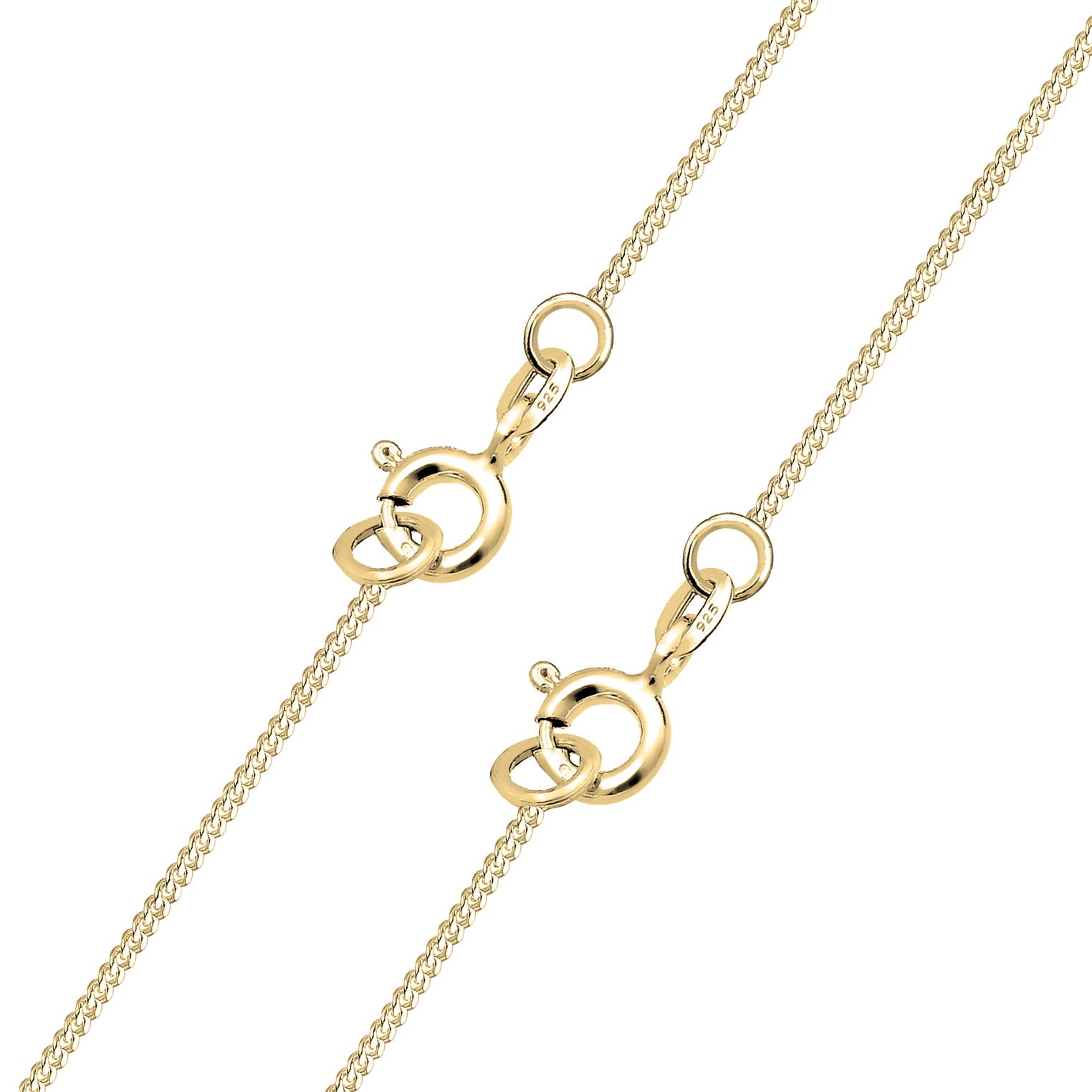 Gold - Elli | Mutter-Kind-Kettenset Infinity | 925 Sterling Silber vergoldet