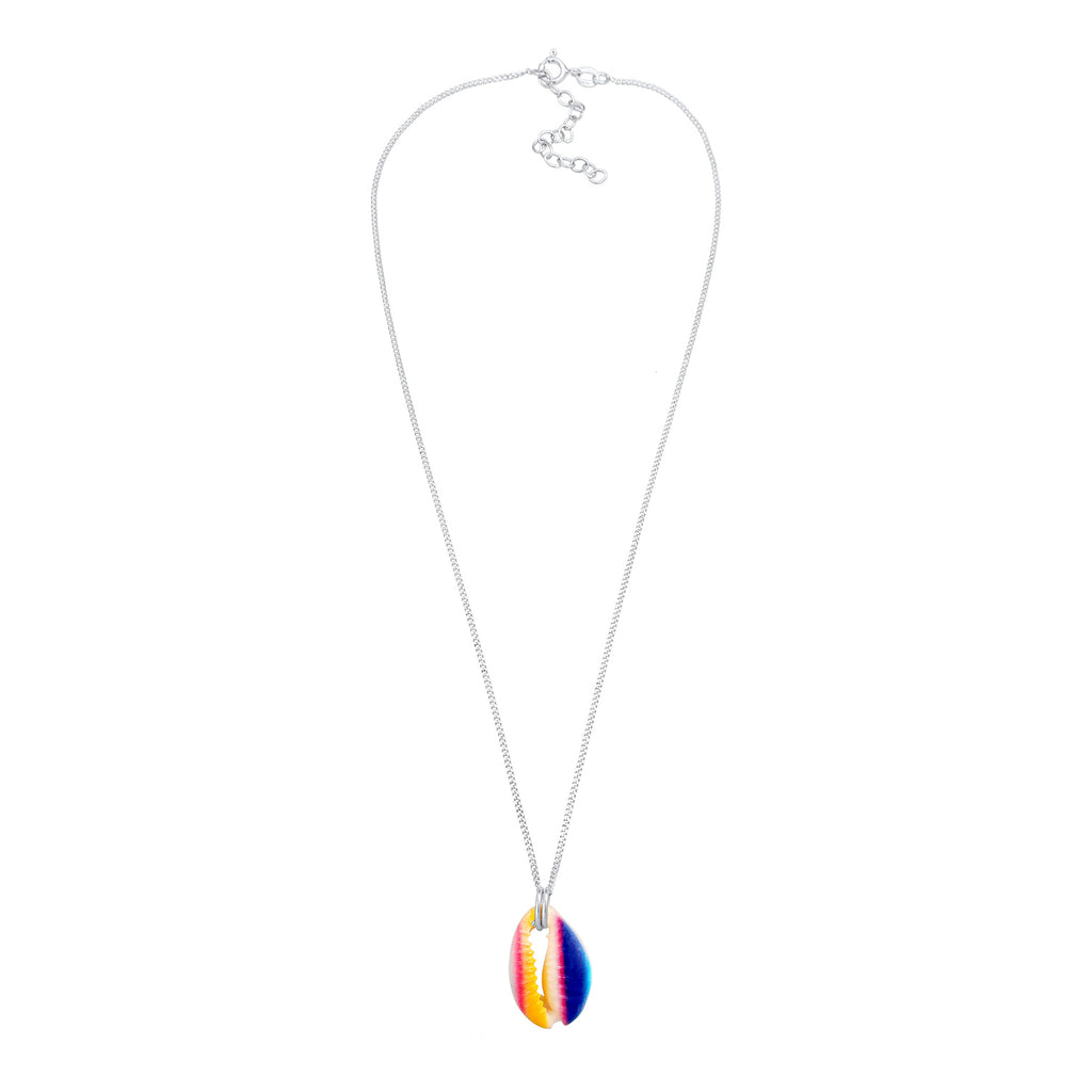 Silber - Elli | Halskette Muschel | 925er Sterling Silber