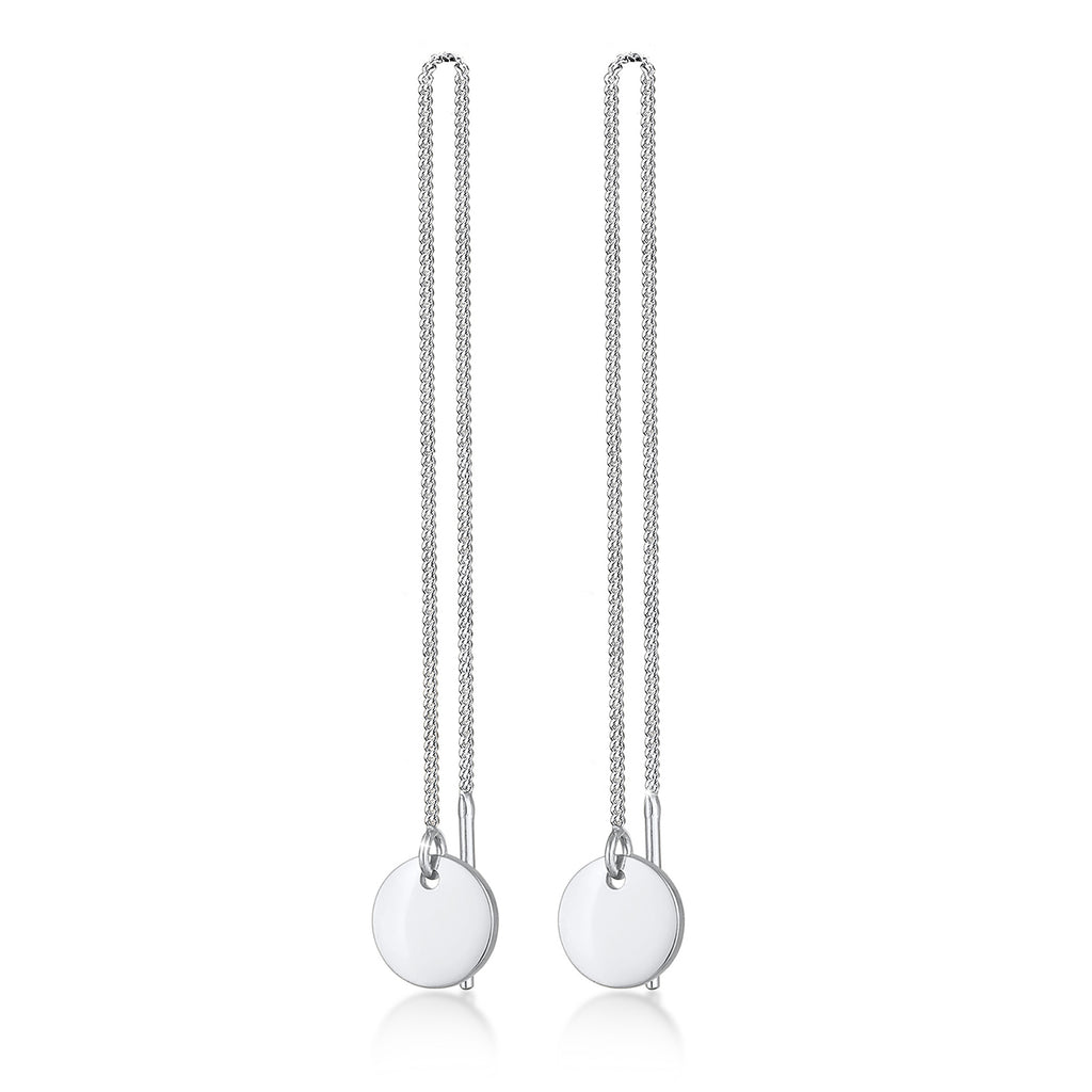 Silber - Elli | Ohrhänger Ear Chain | 925er Sterling Silber