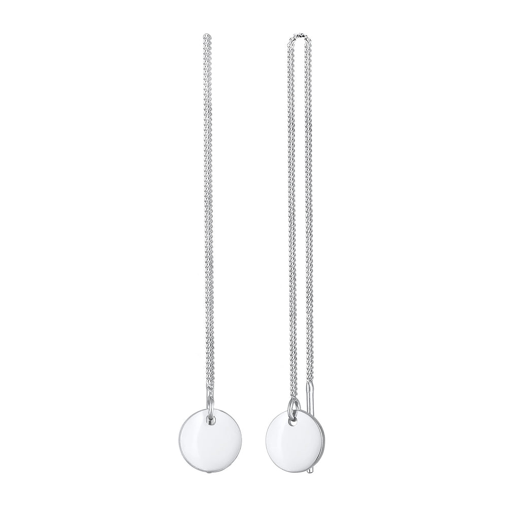 Silber - Elli | Ohrhänger Ear Chain | 925er Sterling Silber