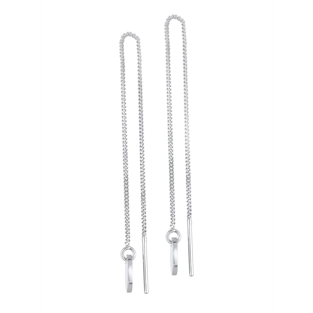 Silber - Elli | Ohrhänger Ear Chain | 925er Sterling Silber