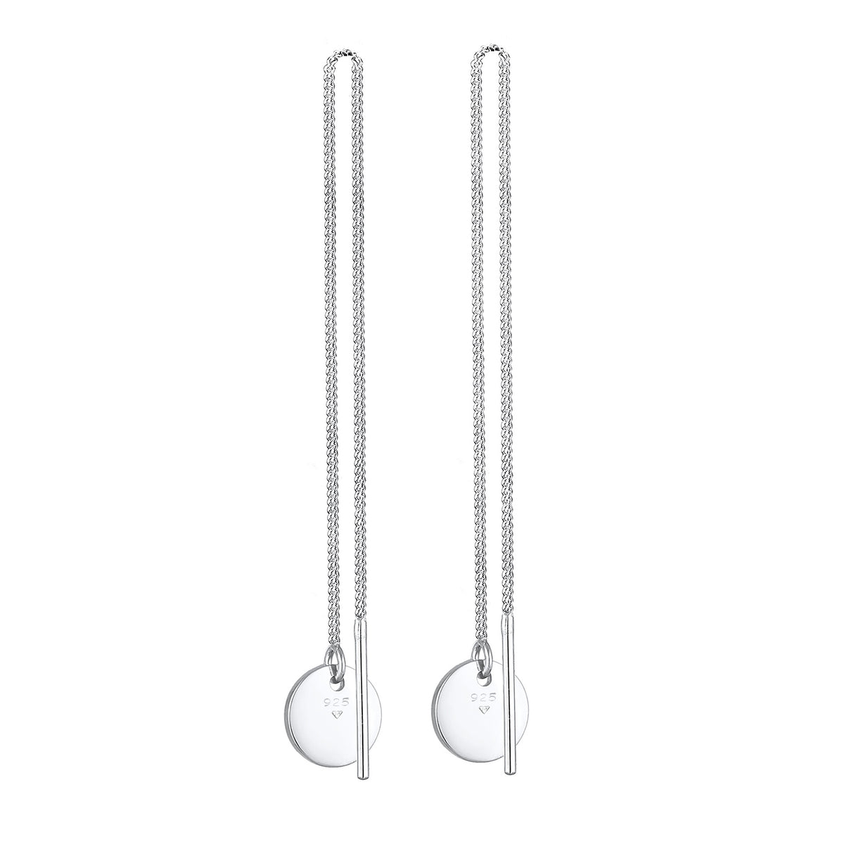 Silber - Elli | Ohrhänger Ear Chain | 925er Sterling Silber