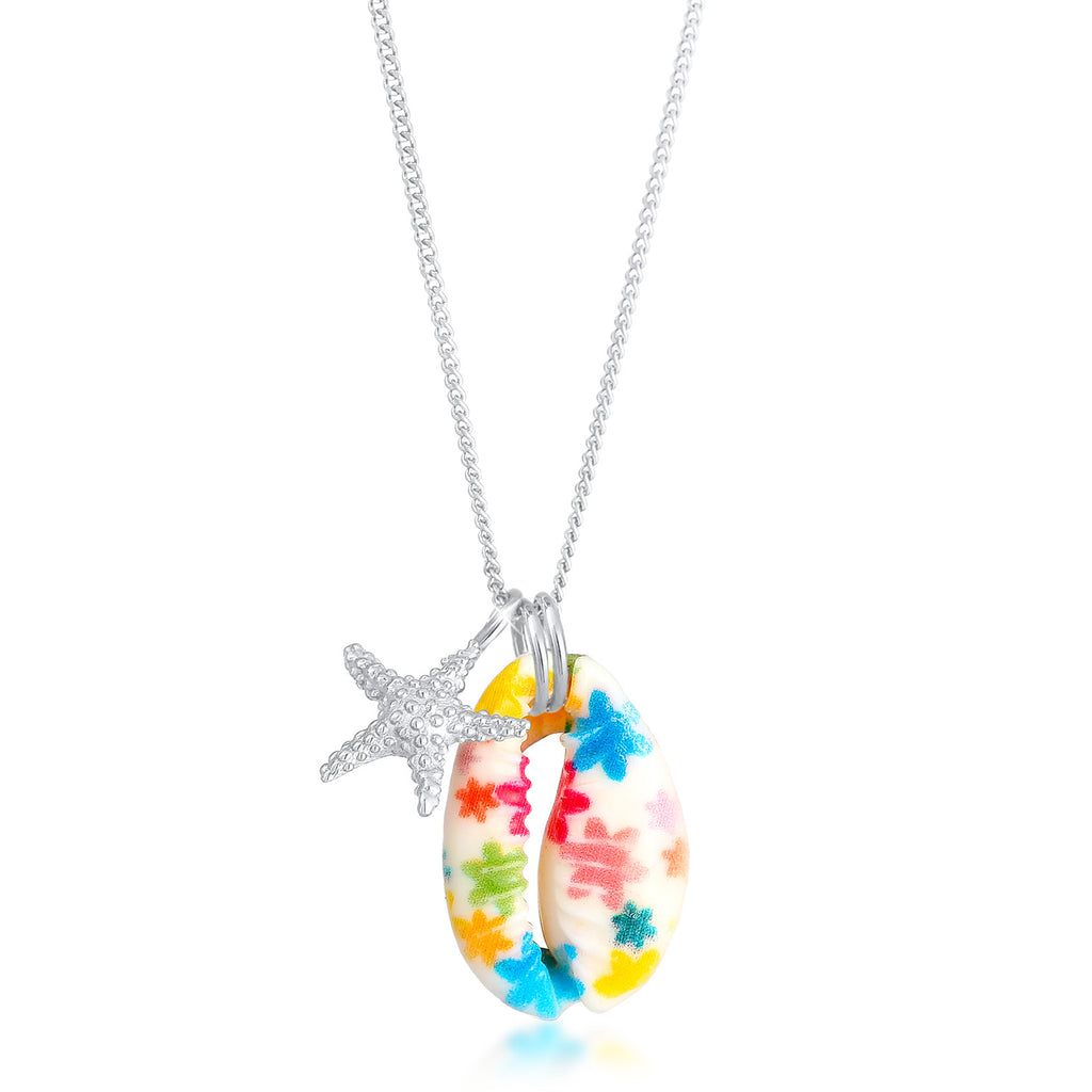 Silber - Elli | Halskette Muschel | 925er Sterling Silber