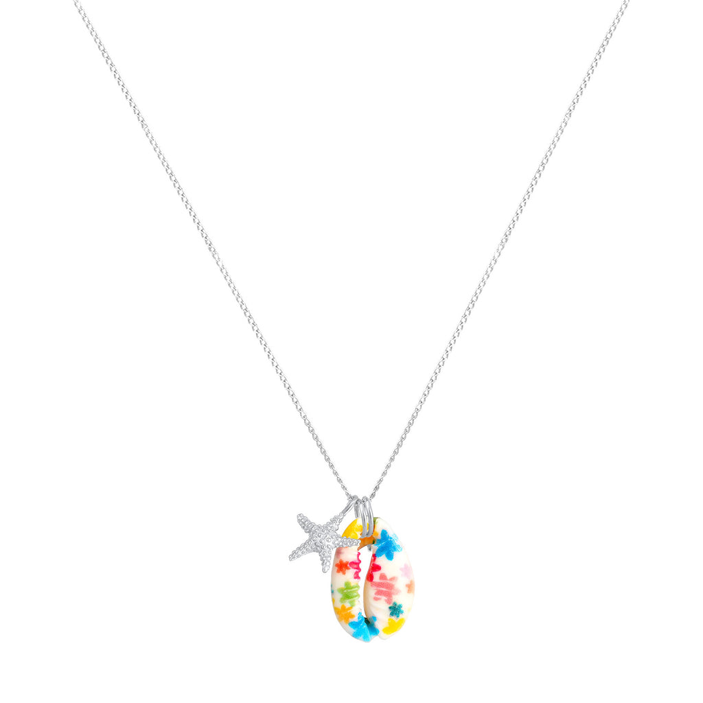Silber - Elli | Halskette Muschel | 925er Sterling Silber